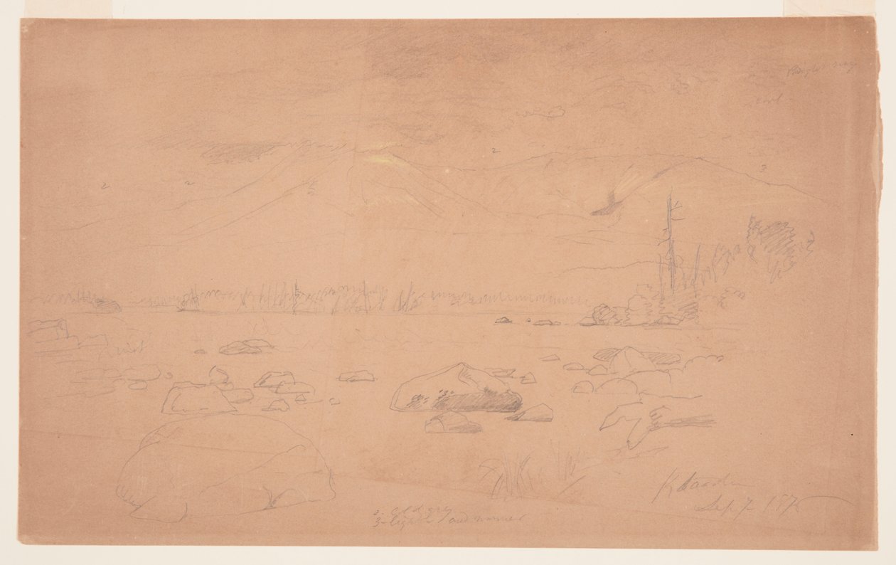 Berge Katahdin und Turner von Frederic Edwin Church