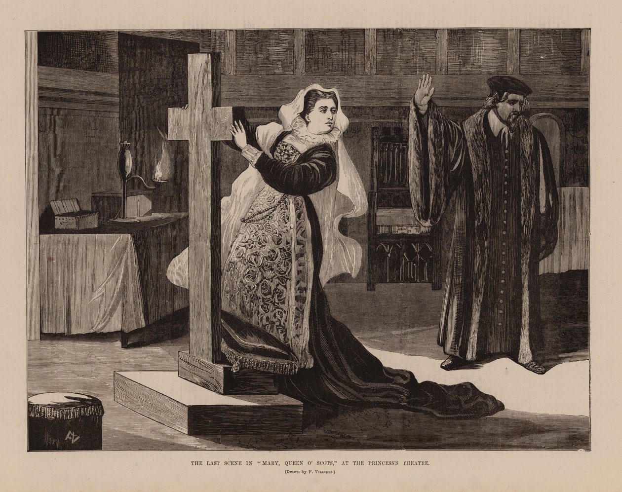 Die letzte Szene in "Maria Stuart, Königin von Schottland" im Princess
