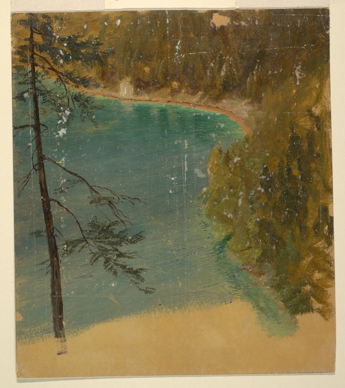Alpensee (Bayern oder Schweiz) von Frederic Edwin Church