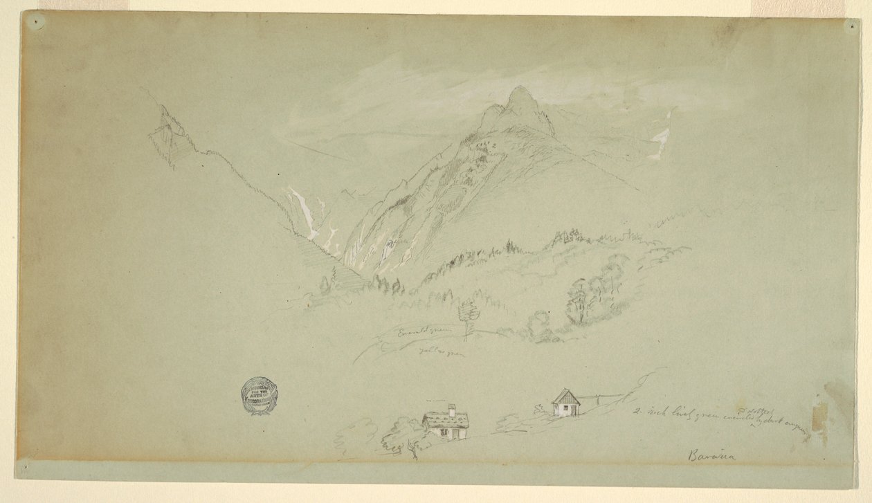 Berchtesgaden, Bayern, Juni–August 1868 von Frederic Edwin Church