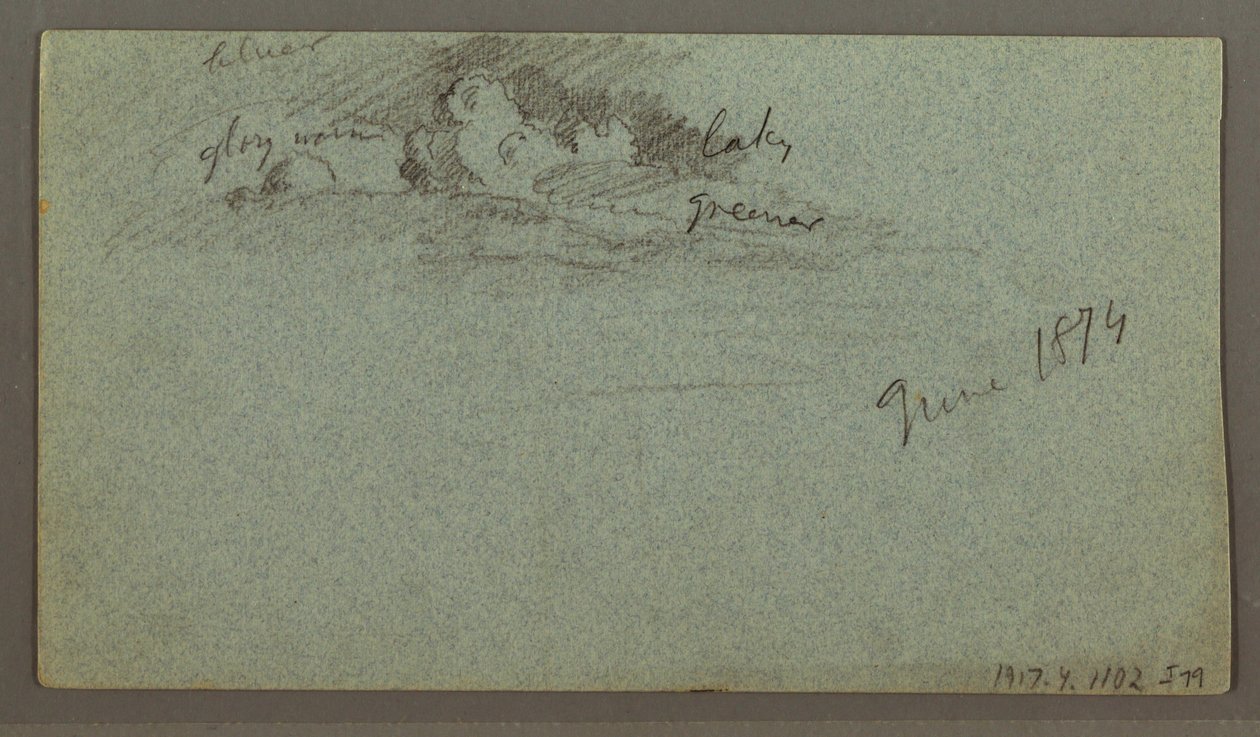 Schwimmender Eisberg, möglicherweise Juni 1874 von Frederic Edwin Church