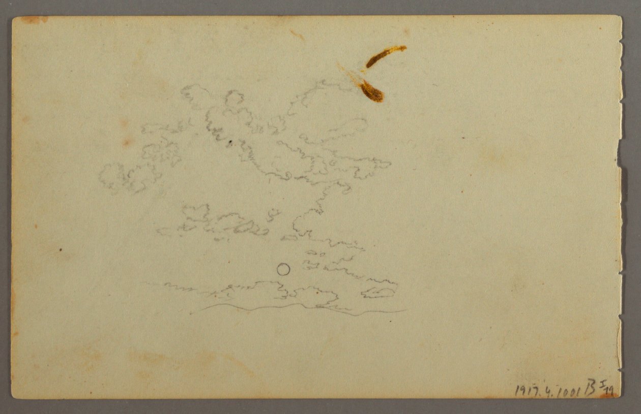 Hügelkette, möglicherweise 1844 von Frederic Edwin Church