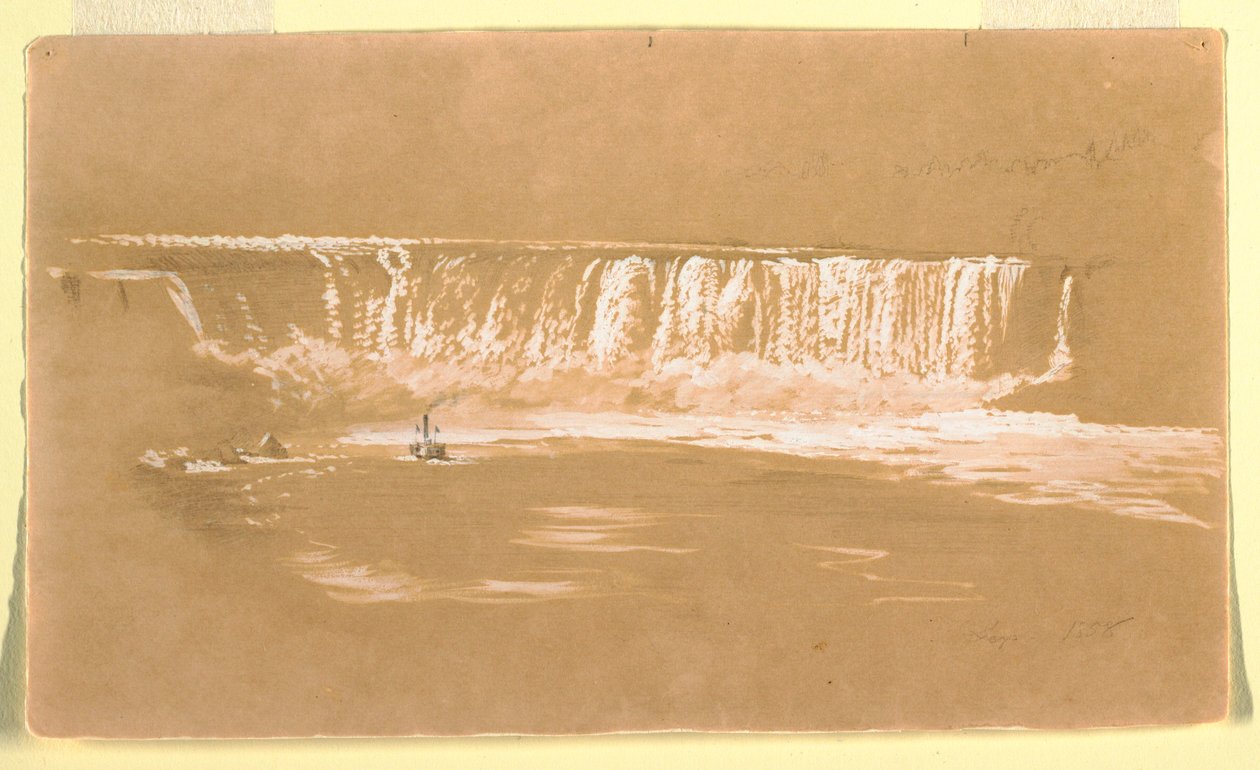 Horseshoe-Fall von Norden, Niagara von Frederic Edwin Church