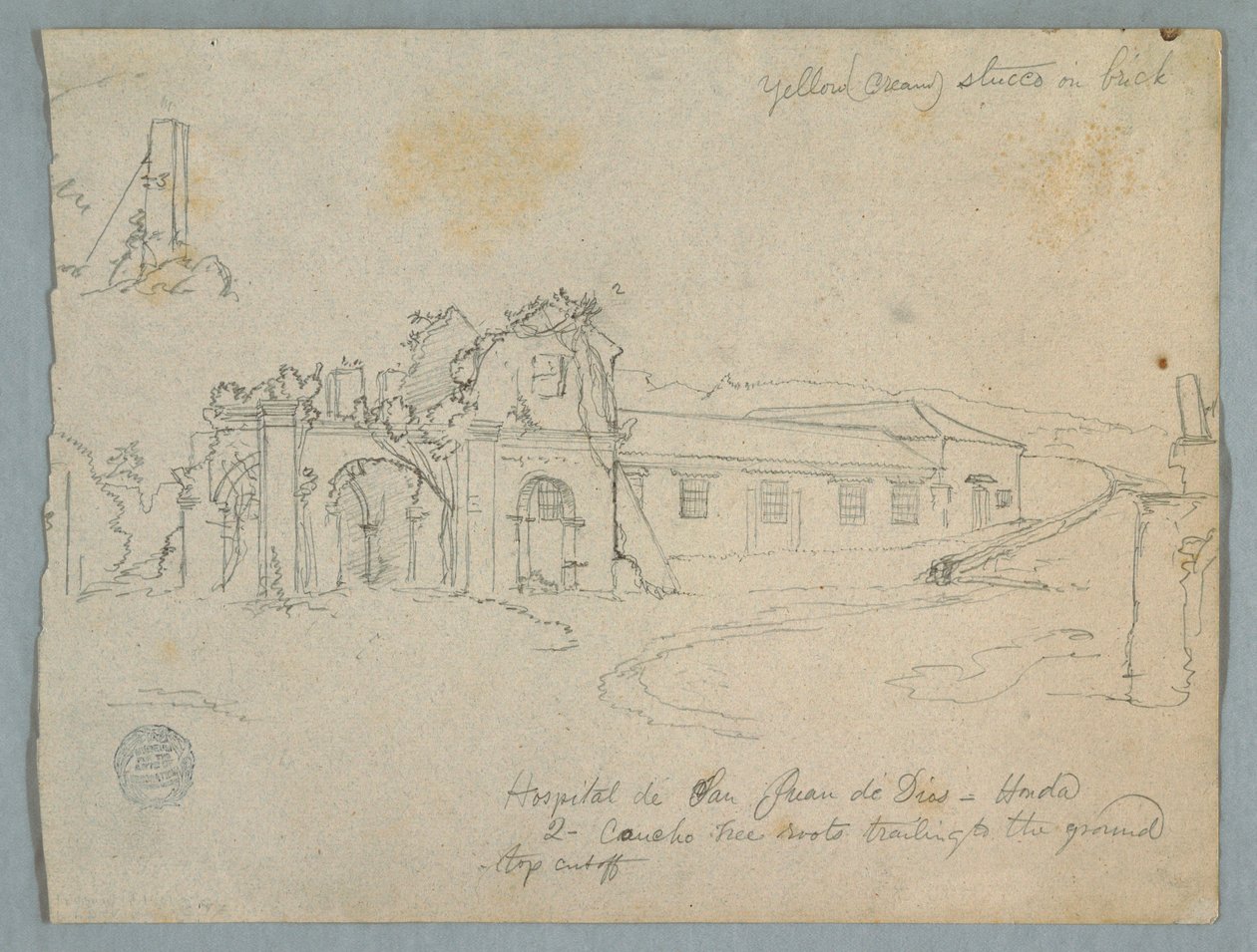 Hospital de San Juan de Dios, Honda, Kolumbien von Frederic Edwin Church