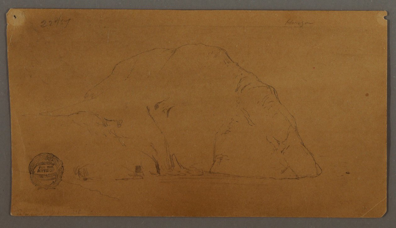 Zeichnung, Eisberg, Labrador, Neufundland oder Nova Scotia, 1859 von Frederic Edwin Church