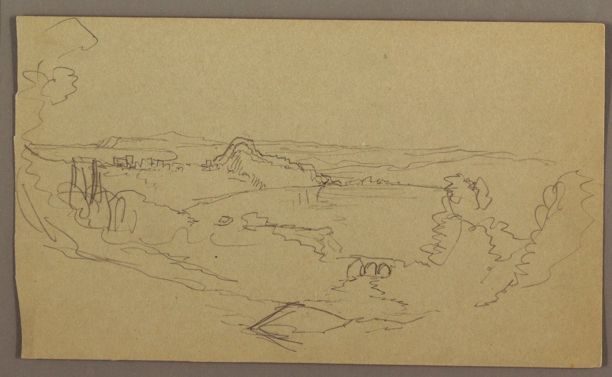 Zeichnung, Landschaft, Mai–August 1865 von Frederic Edwin Church