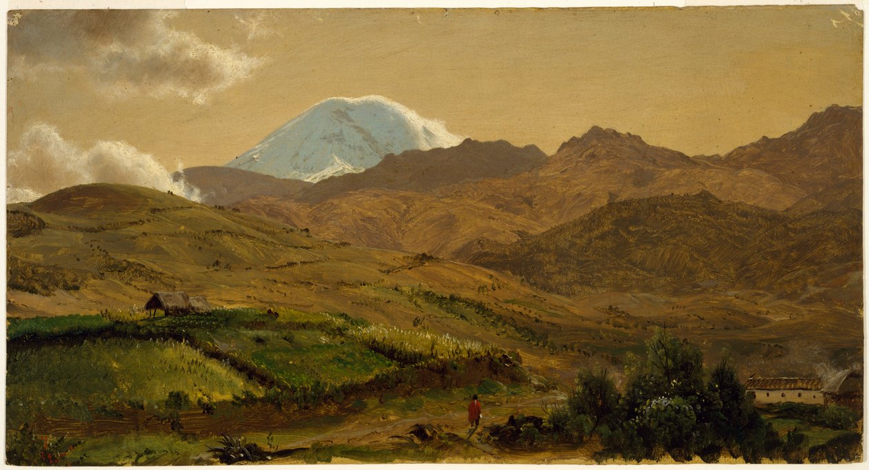 Berg Chimborazo, Ecuador von Frederic Edwin Church