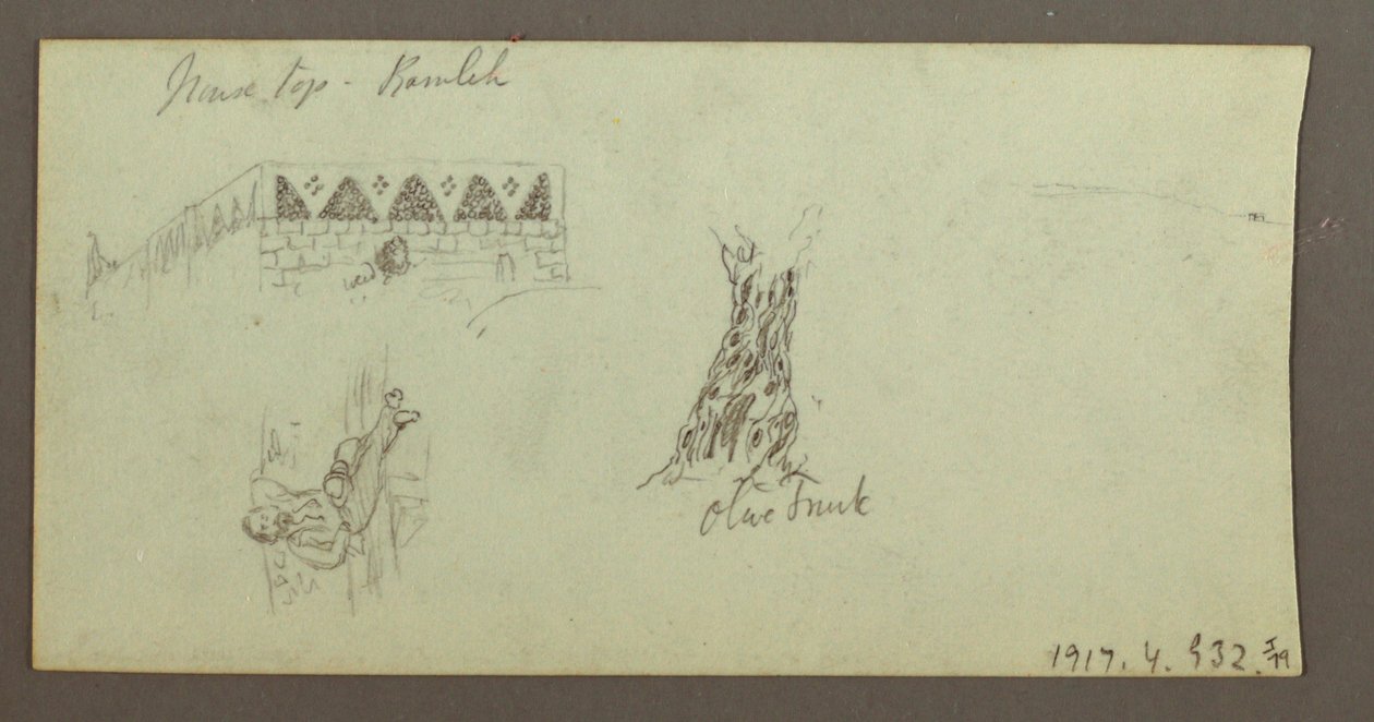 Zeichnung, Gebirgskette, Februar 1868 von Frederic Edwin Church