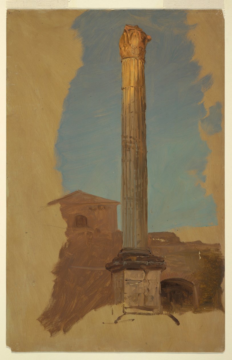 Rom, klassische Säule, 1868–69 von Frederic Edwin Church