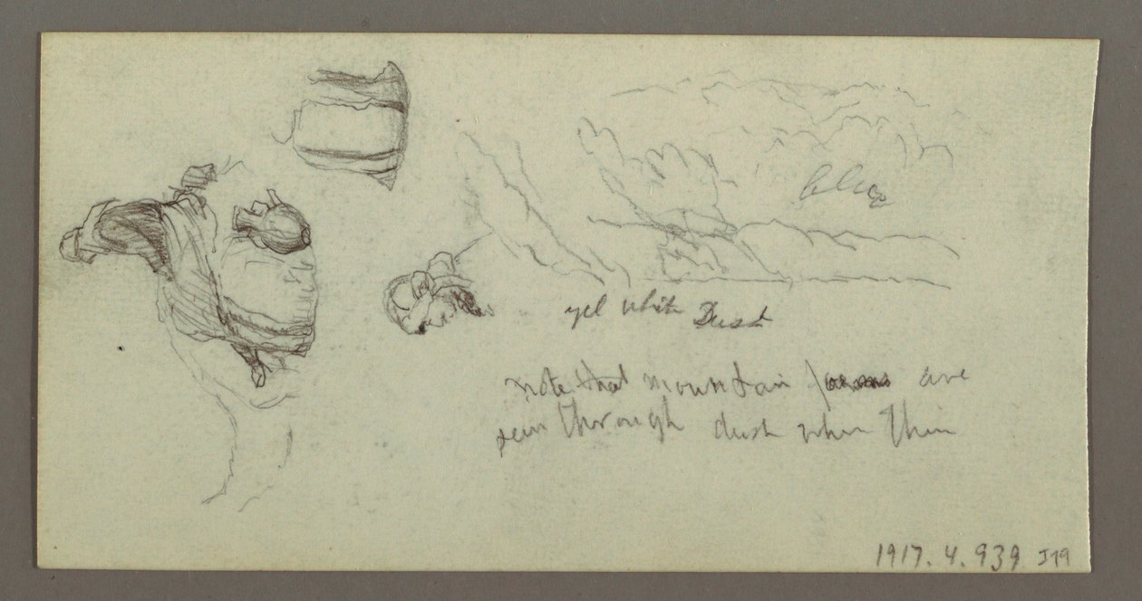Studie von Kamelbeinen, möglicherweise 1868 von Frederic Edwin Church
