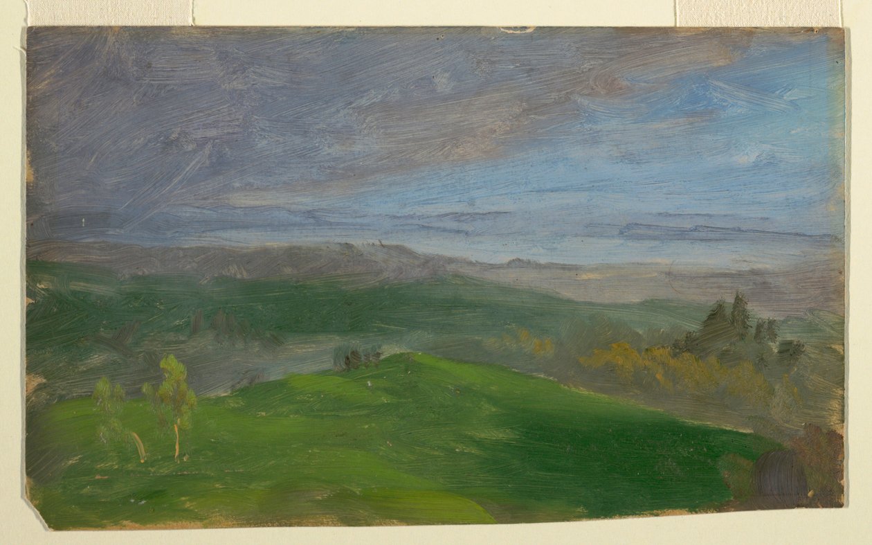 Sommeransicht, Hudson Valley, New York, 1870–80 von Frederic Edwin Church