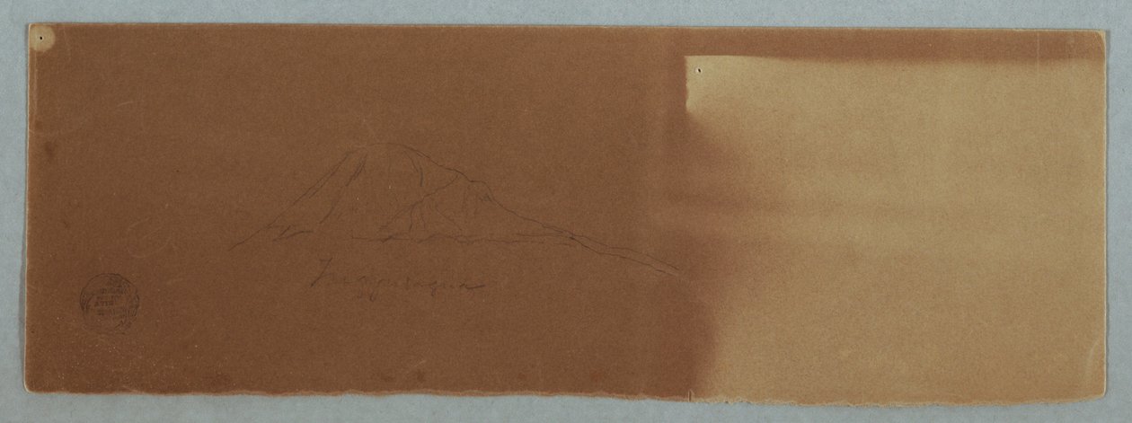 Tungurahua Vulkan, Ecuador, Juni 1857 von Frederic Edwin Church
