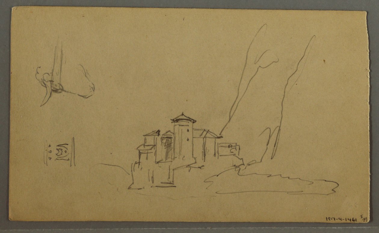 Tal, Kirche, St. Gilgen Österreich, möglicherweise 1868 von Frederic Edwin Church
