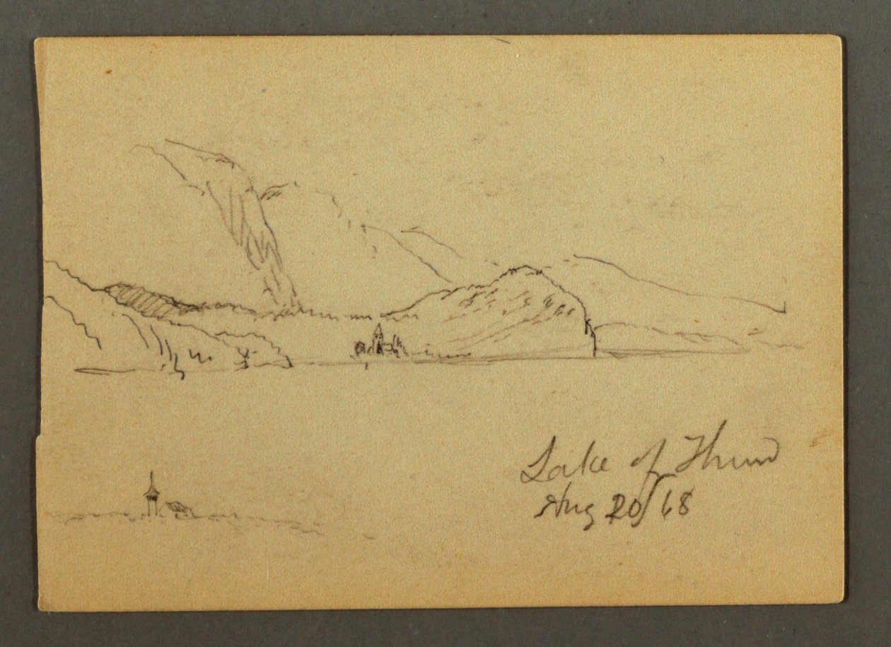 Thunersee, Berner Oberland, 20. August 1868 von Frederic Edwin Church