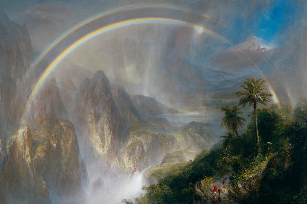 Regenzeit in den Tropen (Ausschnitt) von Frederic Edwin Church