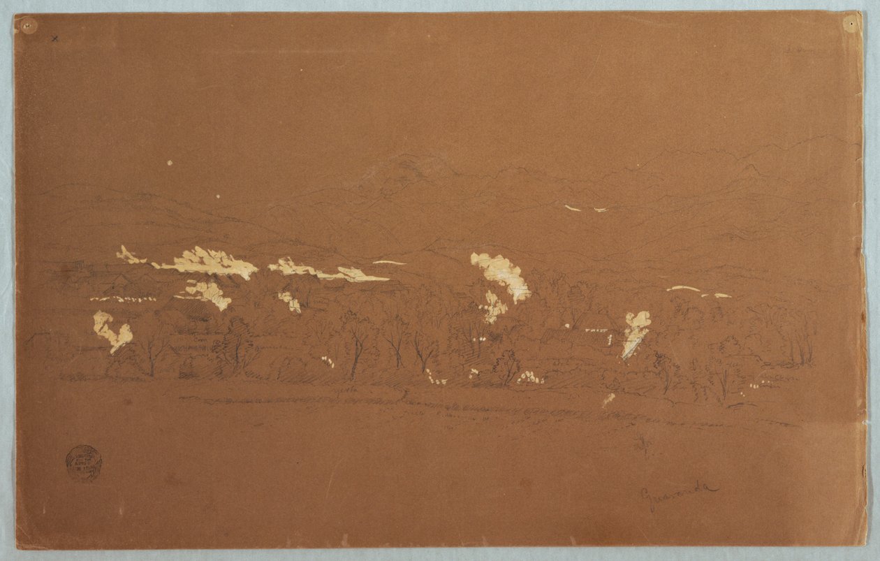 Teilansicht von Guaranda, Ecuador von Frederic Edwin Church