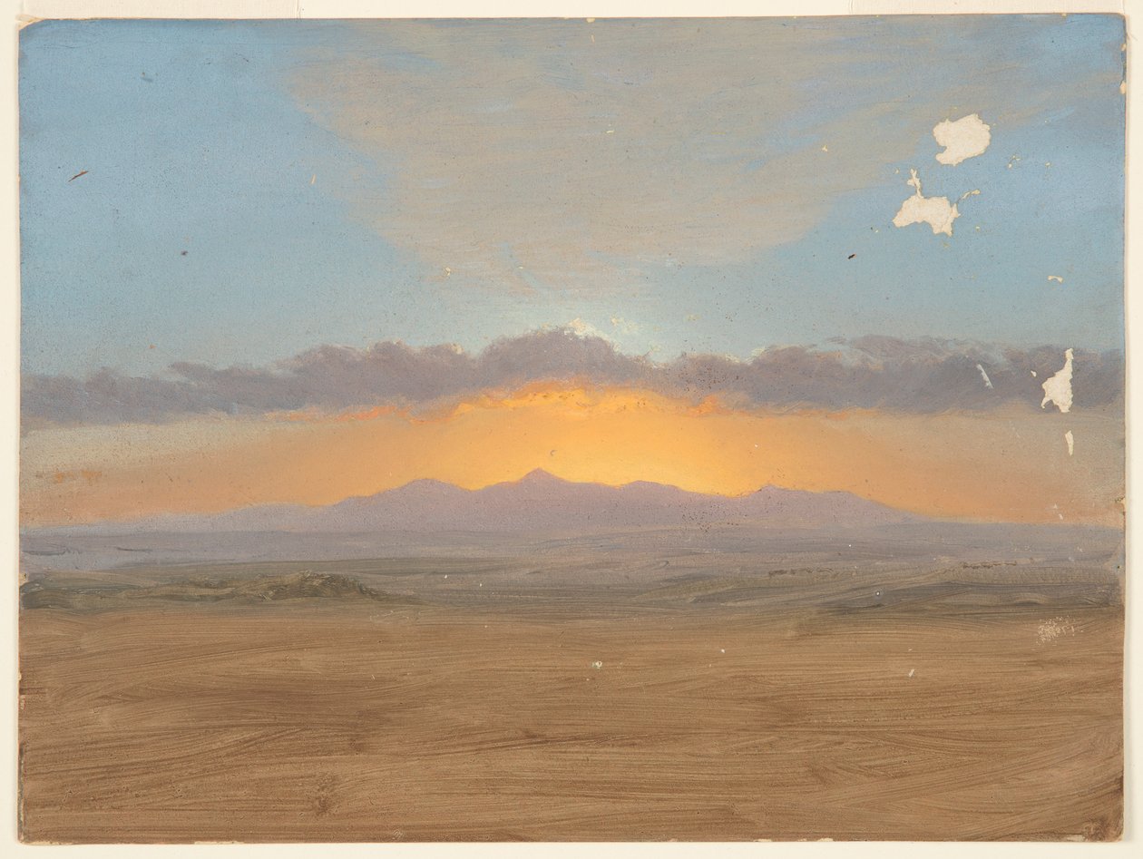 Sonnenuntergang von Frederic Edwin Church
