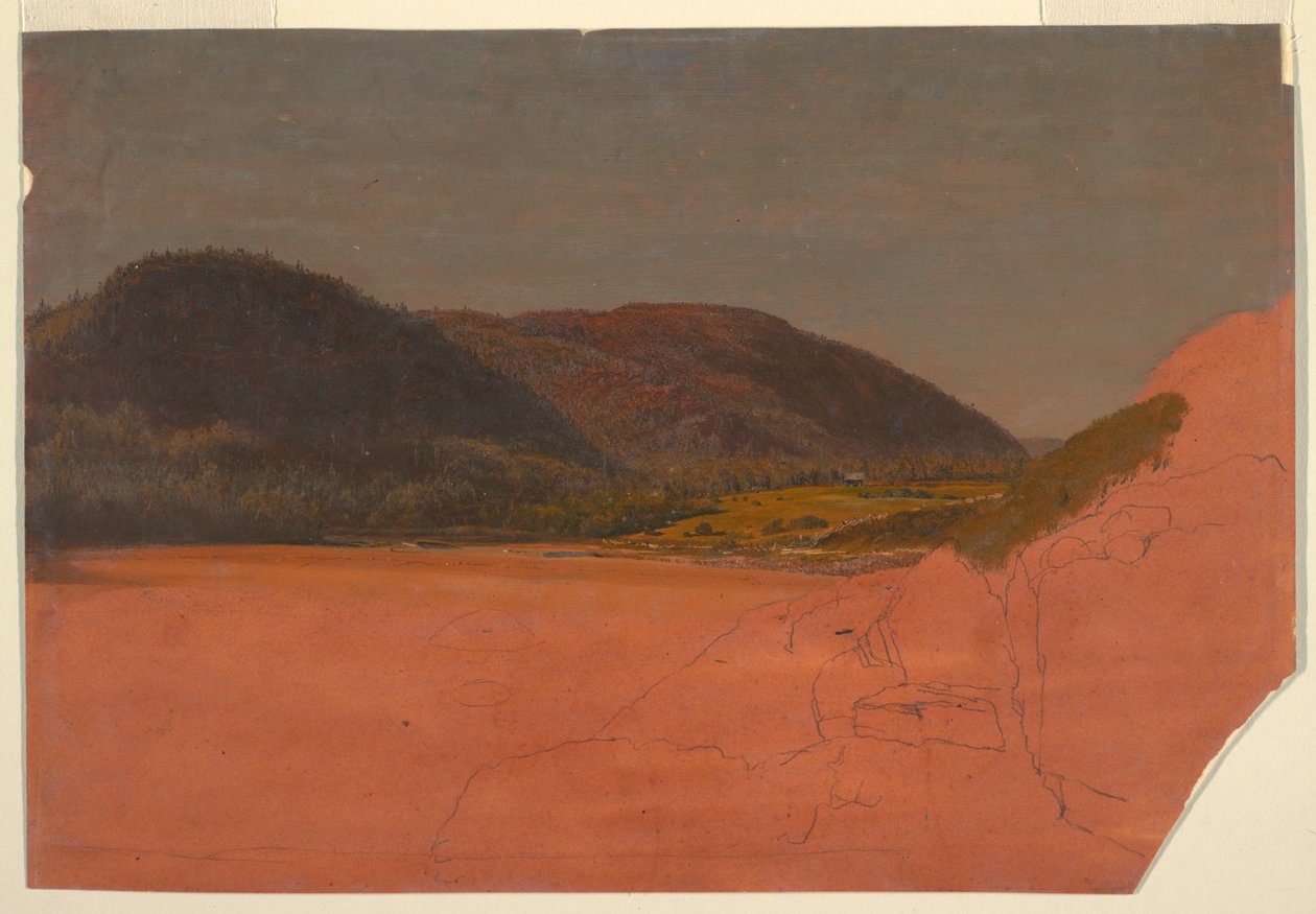 Der Bienenstock und Sandstrand vom Great Head, Mt. Desert von Frederic Edwin Church