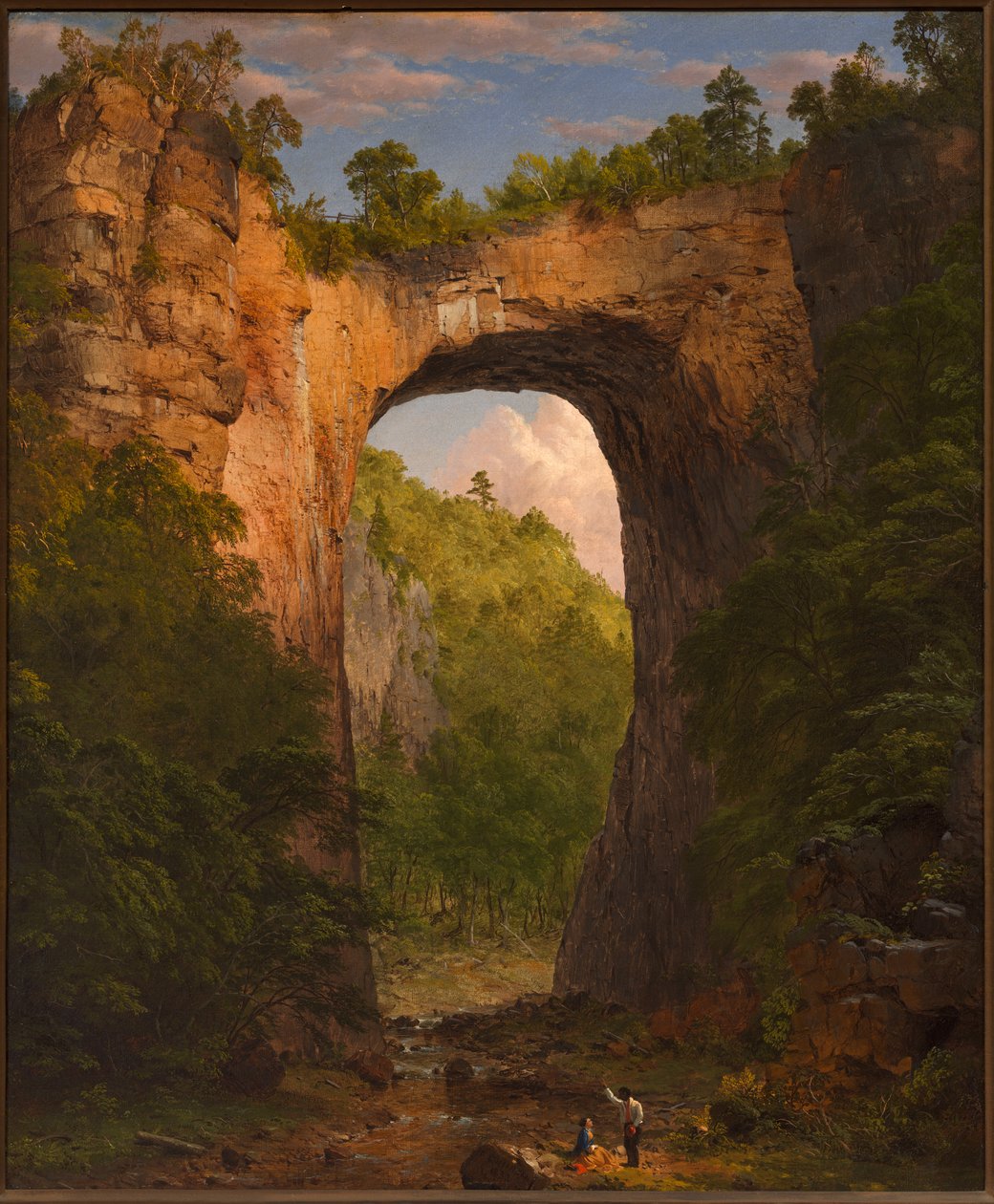 Die natürliche Brücke, Virginia von Frederic Edwin Church
