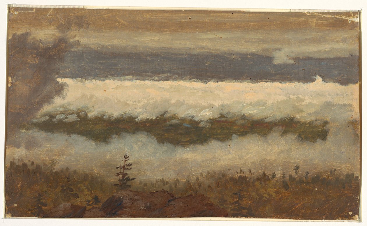 Blick auf Wolken vom Catskill-Berggipfel von Frederic Edwin Church