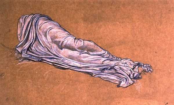 Studie für Cymon und Iphigenia von Frederic Leighton