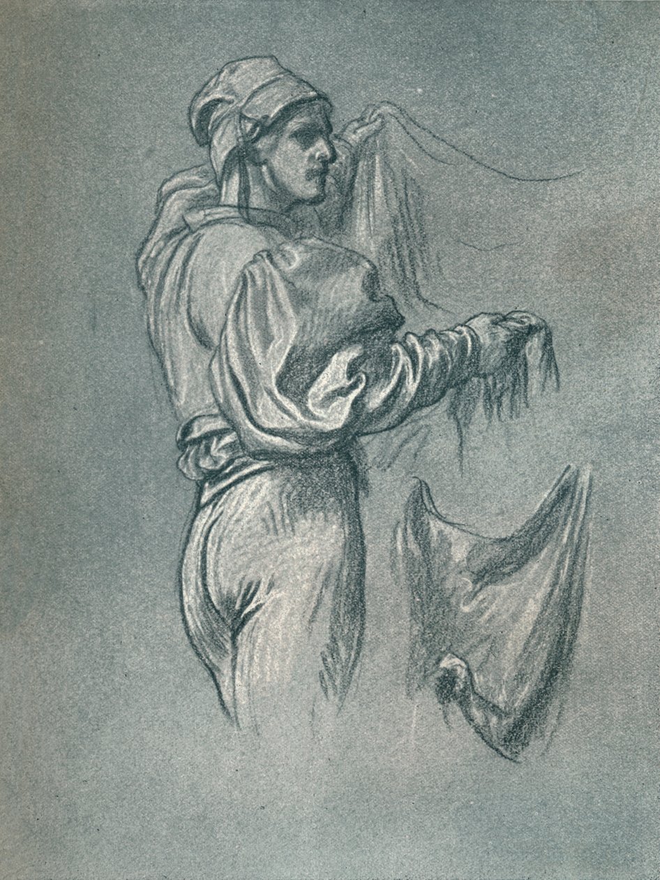 Studie für Die Künste der Industrie angewandt auf den Krieg, ca. 1870, 1897 von Frederic Leighton