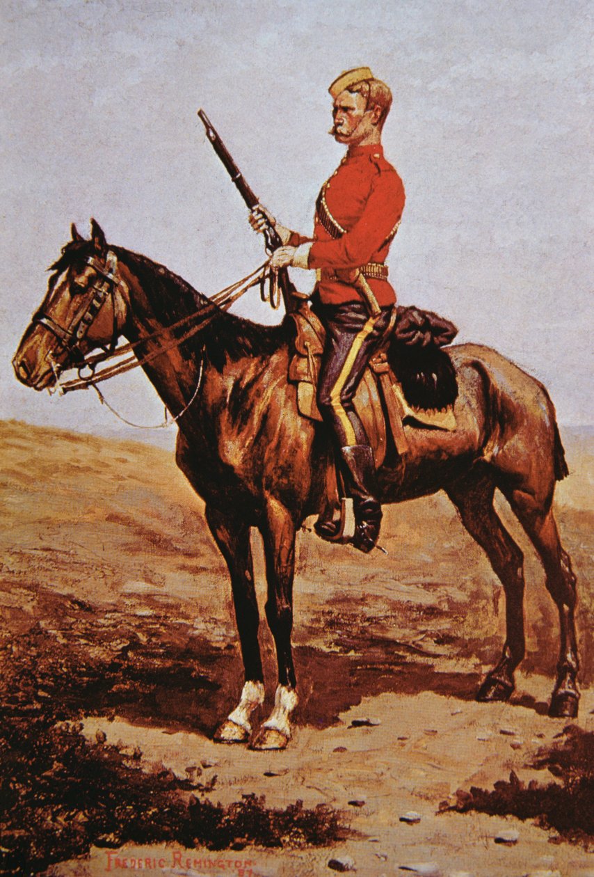 North-West Mounted Police von Kanada von Frederic Remington