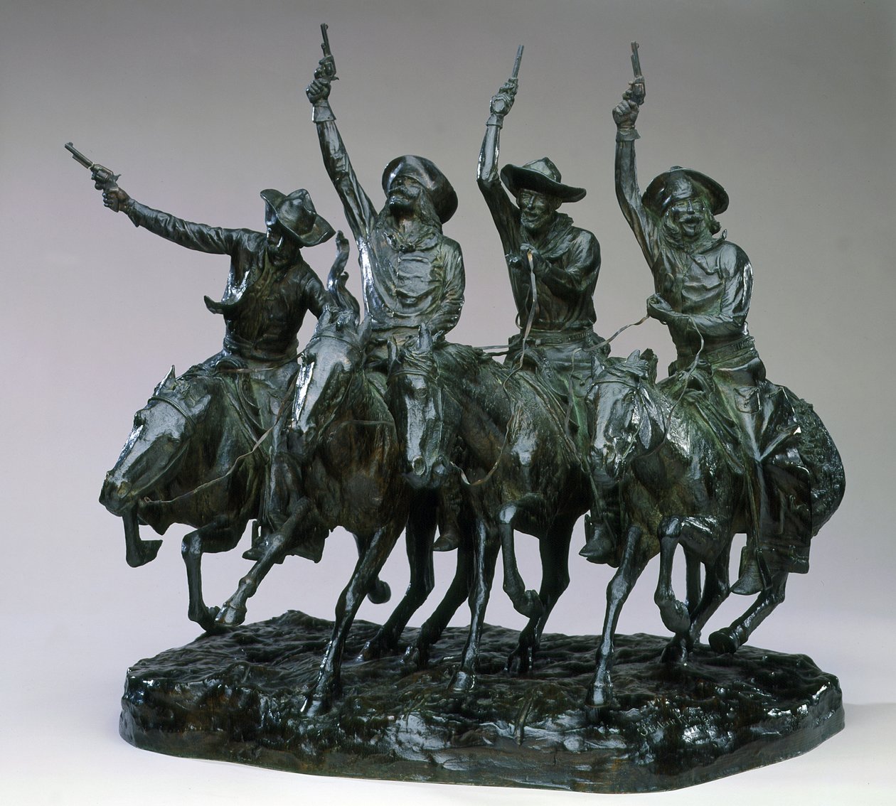 Off the Range - Durch das Roggenfeld von Frederic Remington