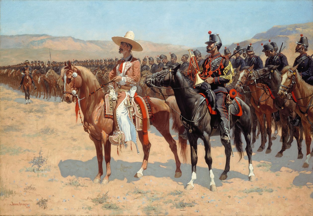 Der mexikanische Major von Frederic Remington