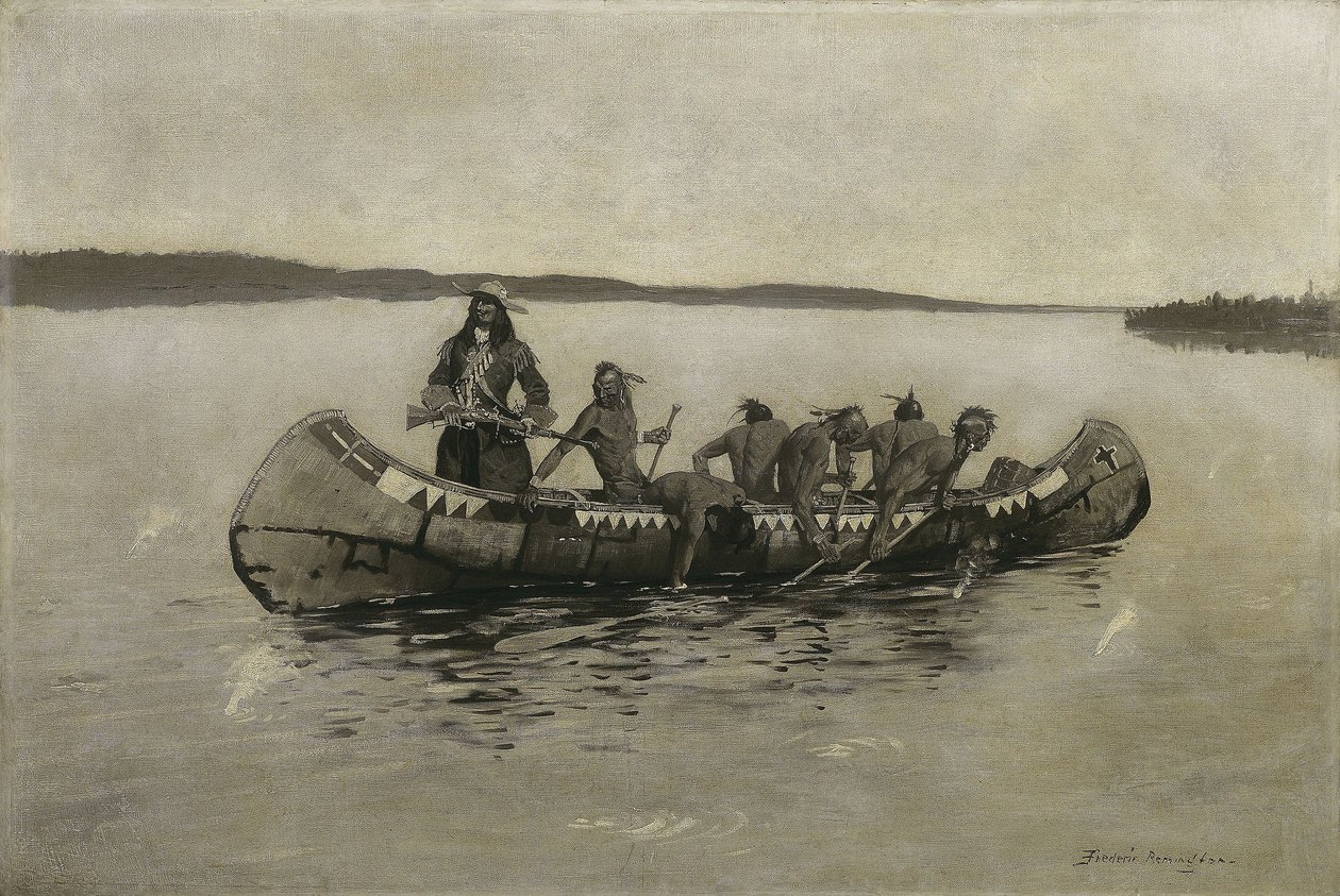 Dies war eine fatale Einschiffung von Frederic Remington