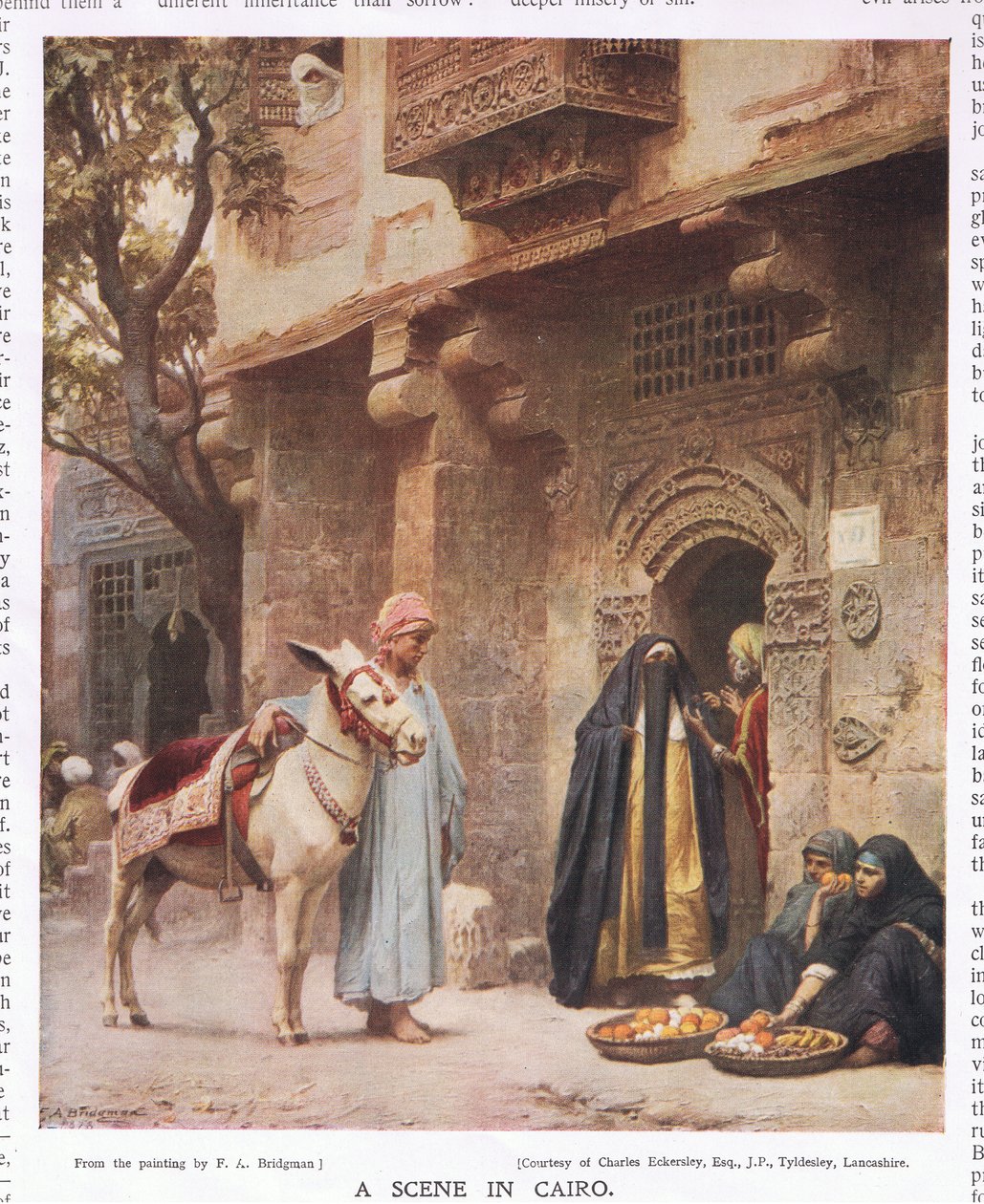 Eine Szene in Kairo, aus dem 