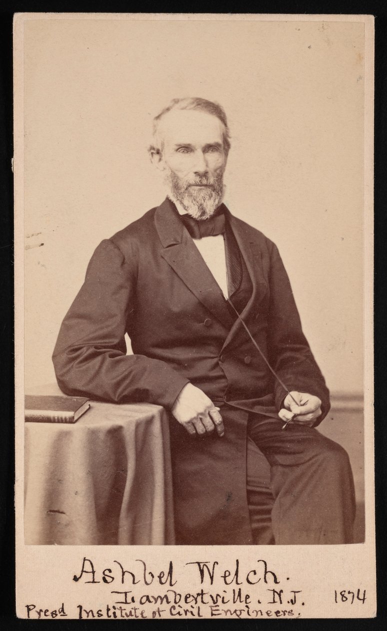 Porträt von Ashbel Welch, 1809-1882, Mai 1874 von Frederick Gutekunst