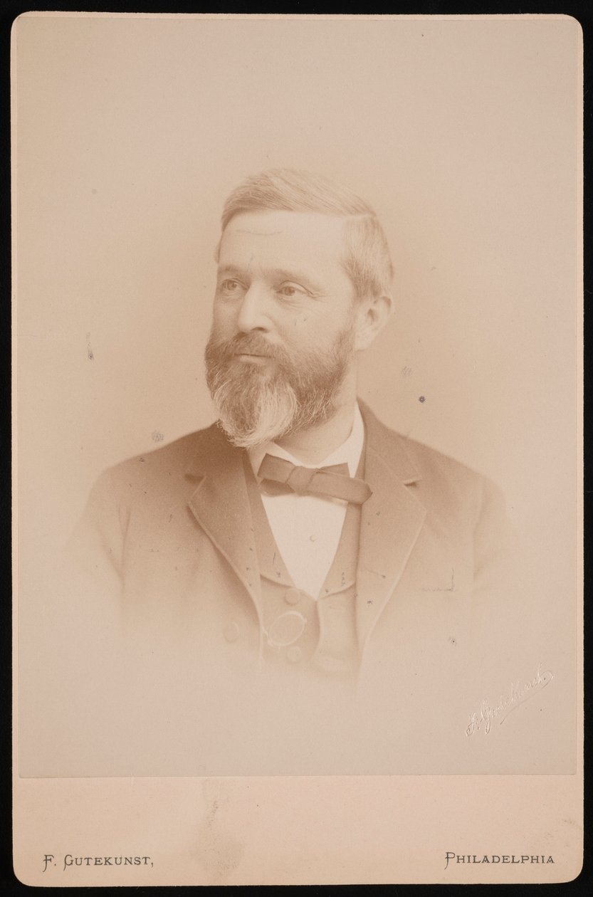 Porträt von Horatio Curtis Wood, Jr. von Frederick Gutekunst