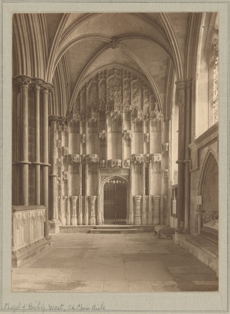 [Ely Cathedral, Kapelle des Bischofs] von Frederick H. Evans