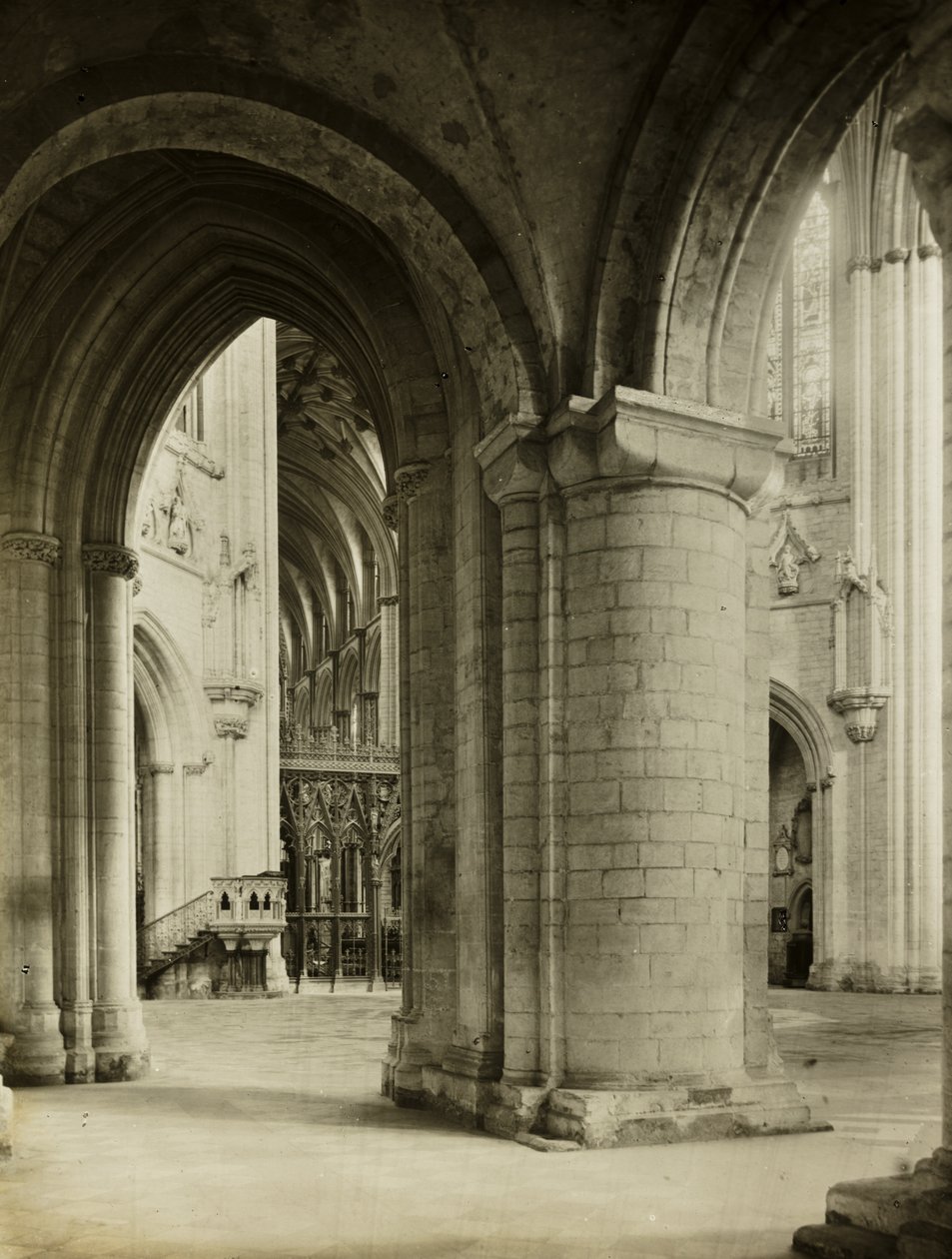 Ely-Kathedrale: Oktagon vom Nordschiff von Frederick H. Evans