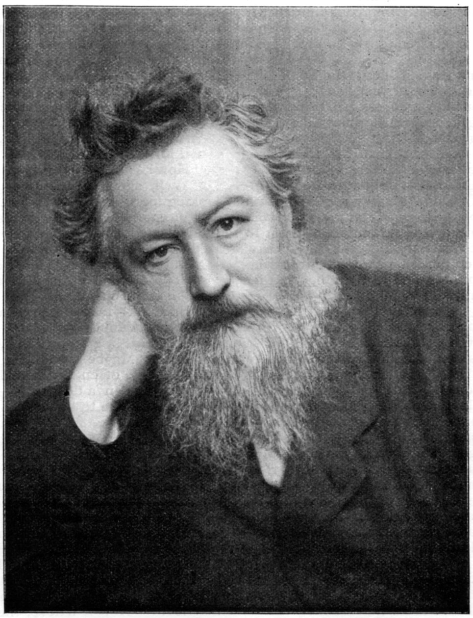 William Morris, englischer Künstler und Schriftsteller, 1930er Jahre von Frederick Hollyer