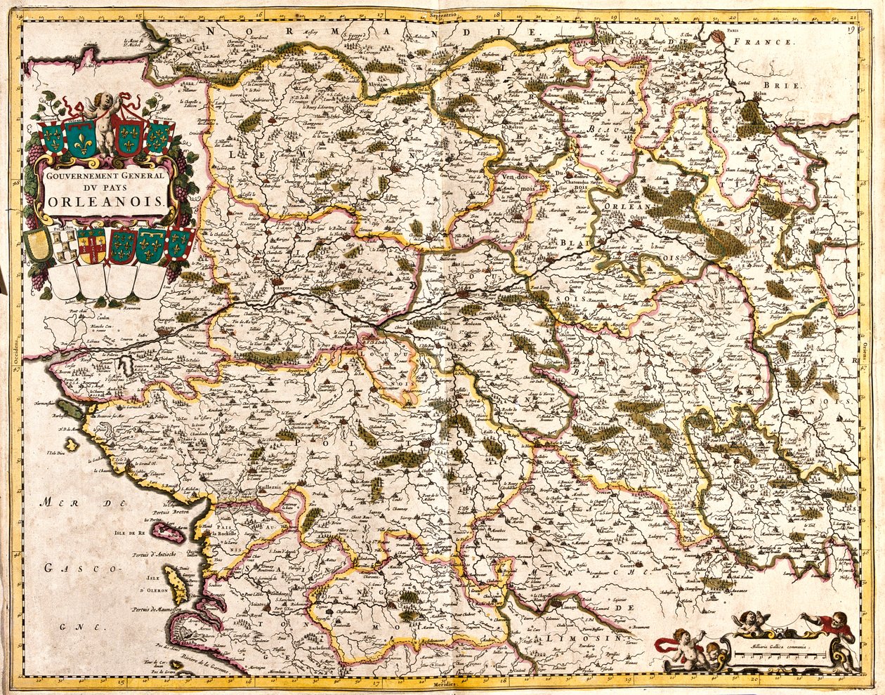 Centre-est Frankreich, Frankreich von Frederick de Wit