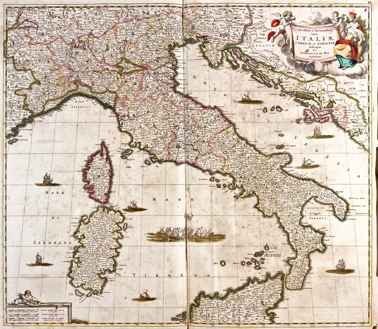Italien von Frederick de Wit
