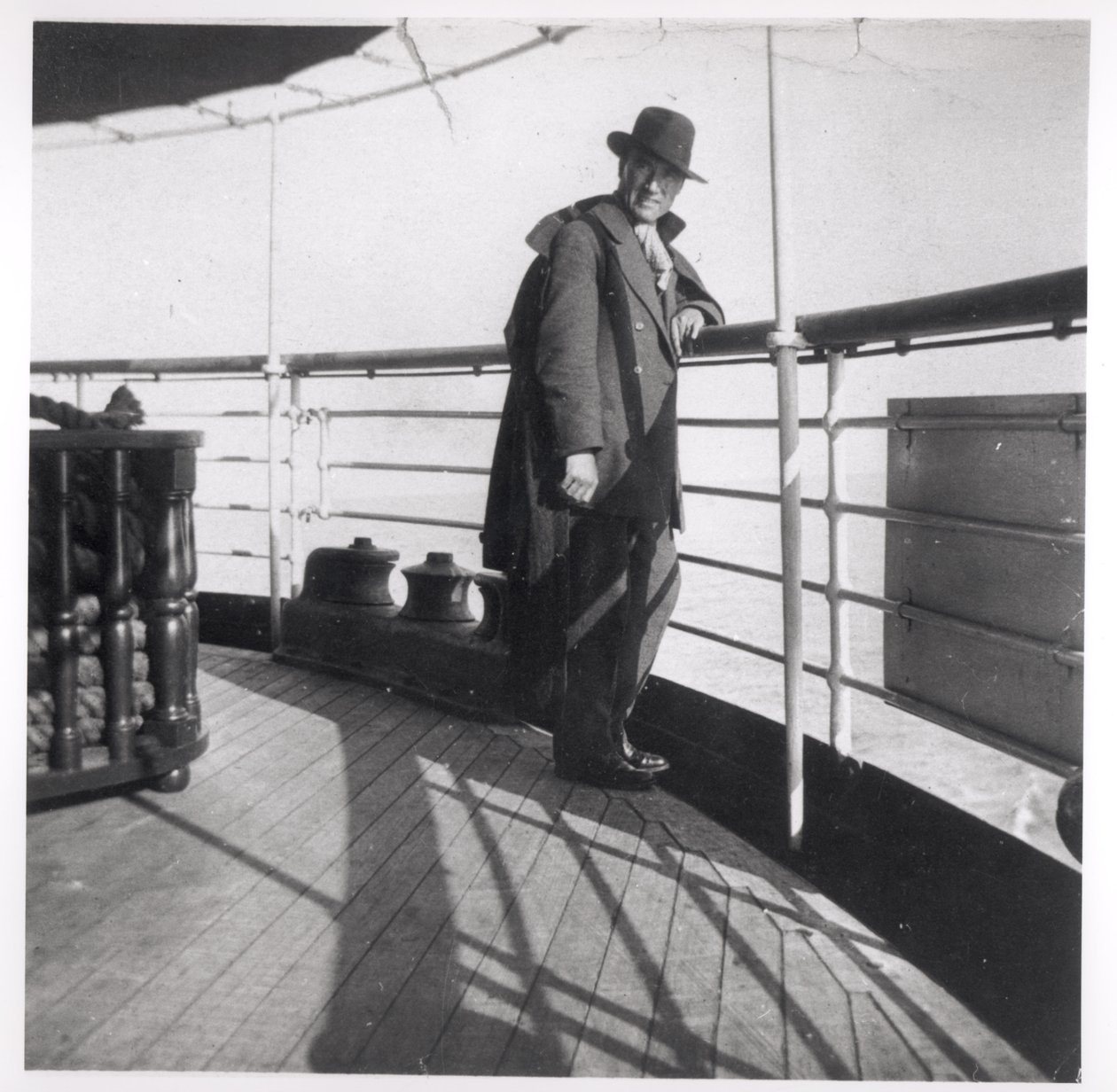 Andre Gide auf dem Weg nach Kleinasien (1869-1951) 1914 von French Photographer