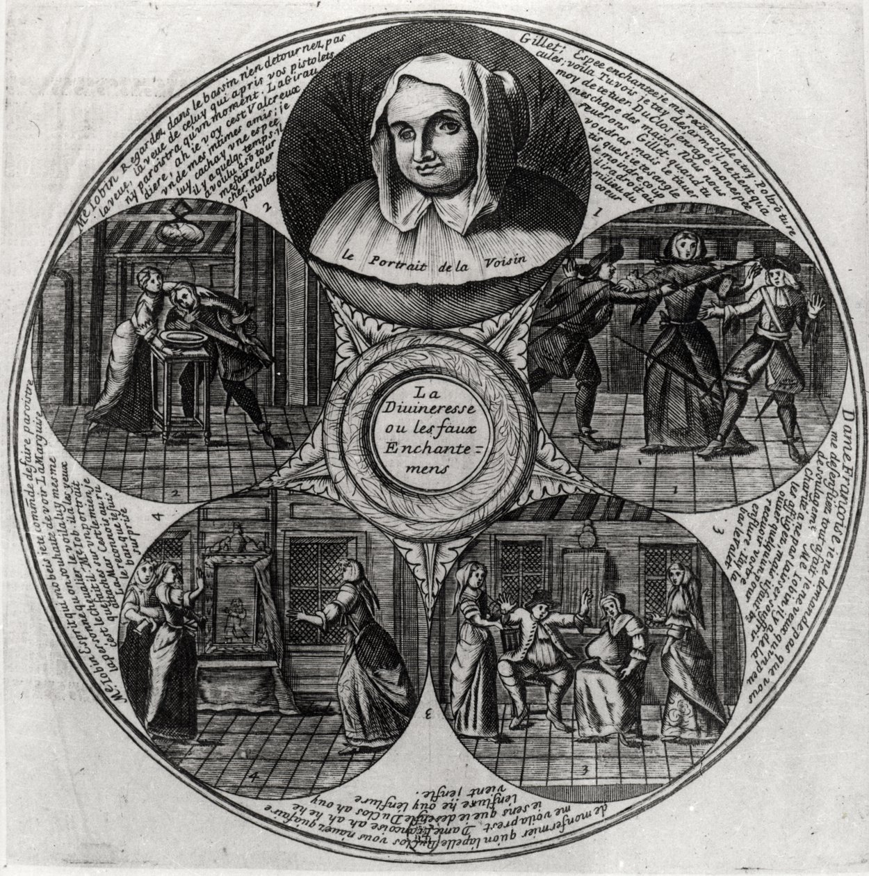 Catherine Monvoisin (La Voisin) und die Giftaffäre von French School