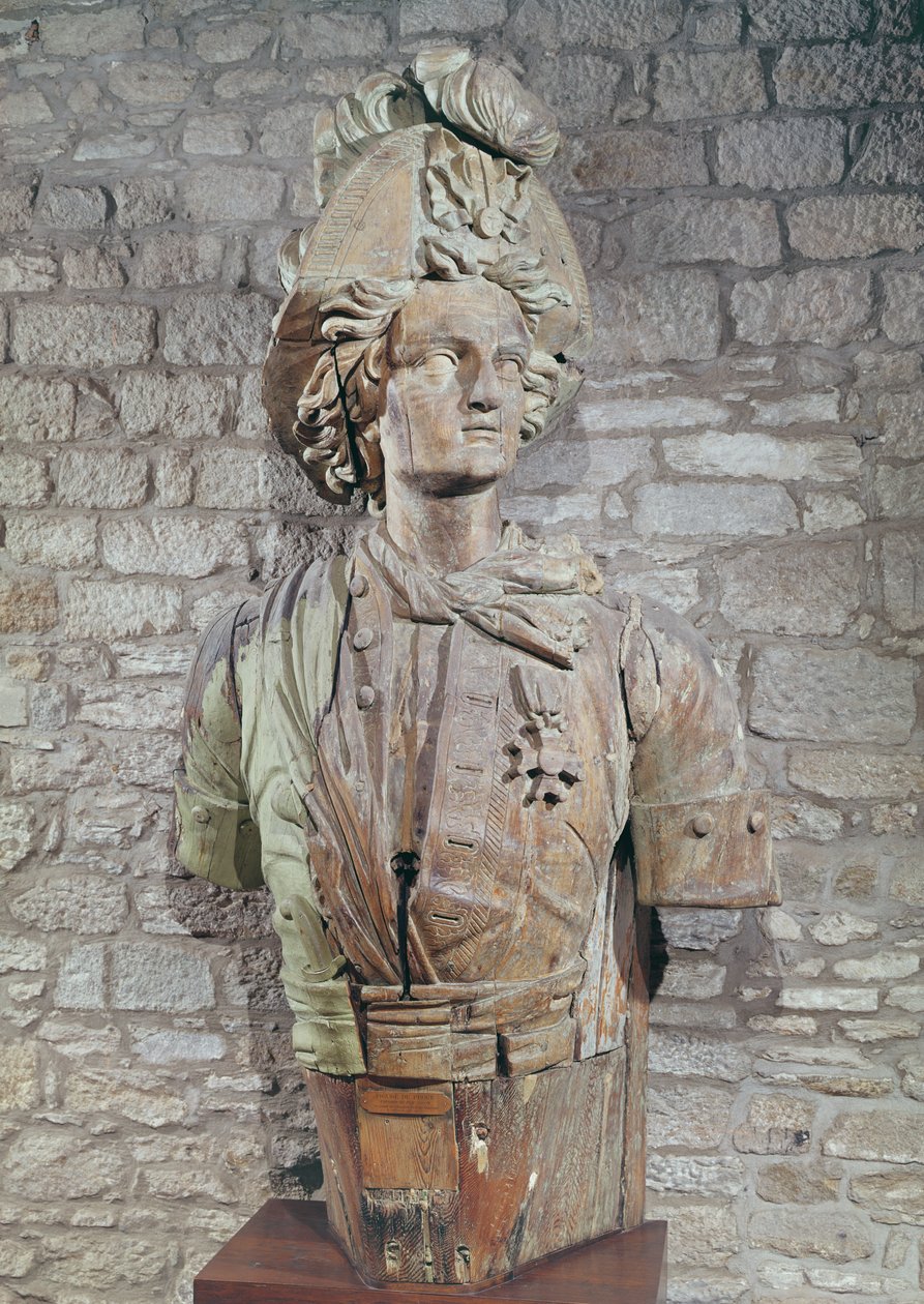 Galionsfigur von Rene Duguay-Trouin (1673-1736) (Holz) von French School