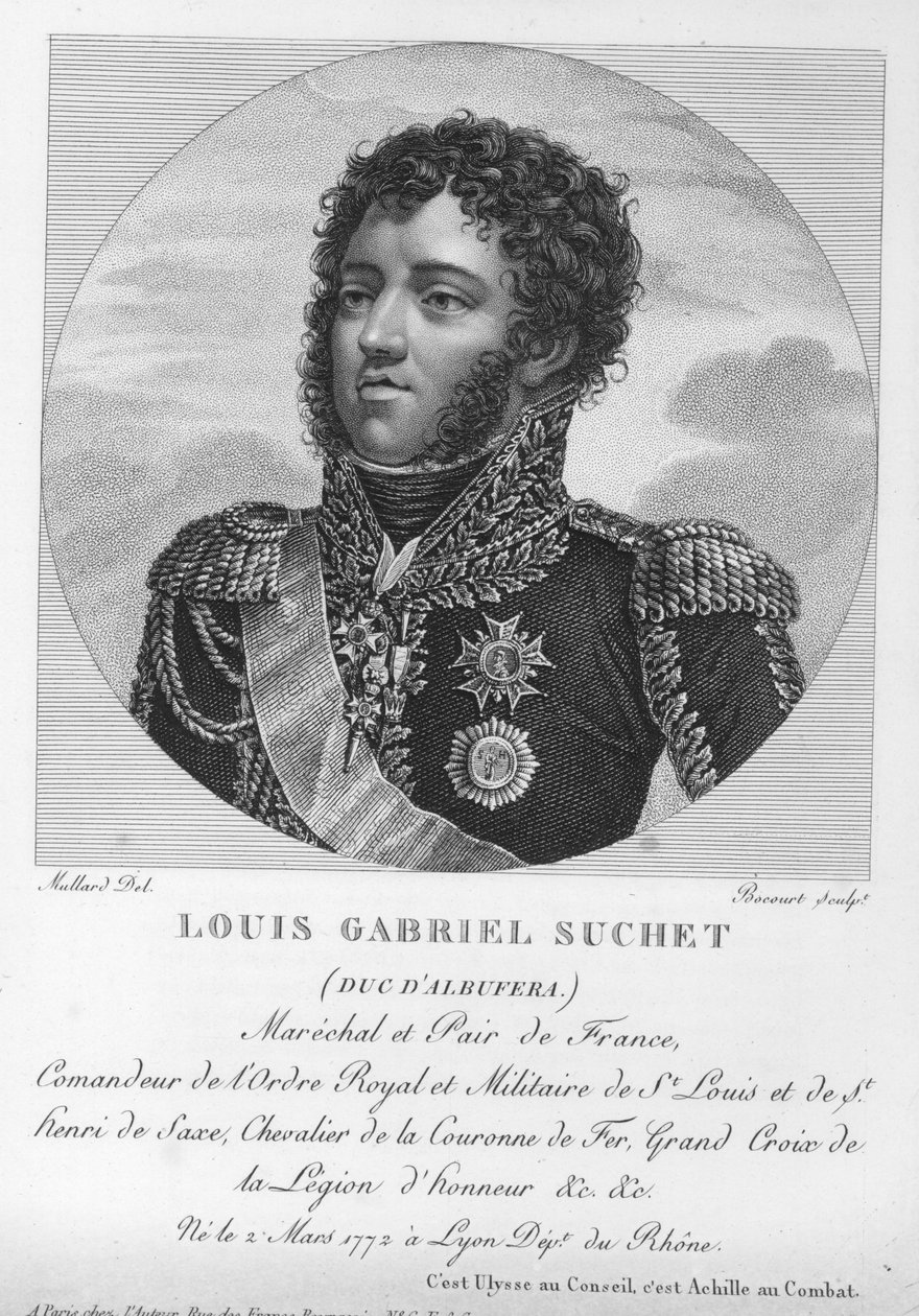 Louis-Gabriel Suchet (1770-1826) Herzog von Albufera und Marschall von Frankreich von French School