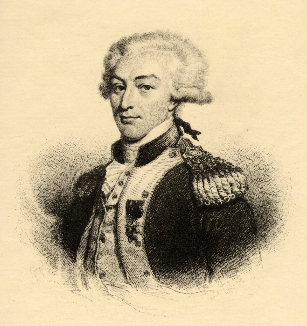 Marie Joseph Paul Yves Roch Gilbert du Motier (1757-1834), Marquis de Lafayette von French School