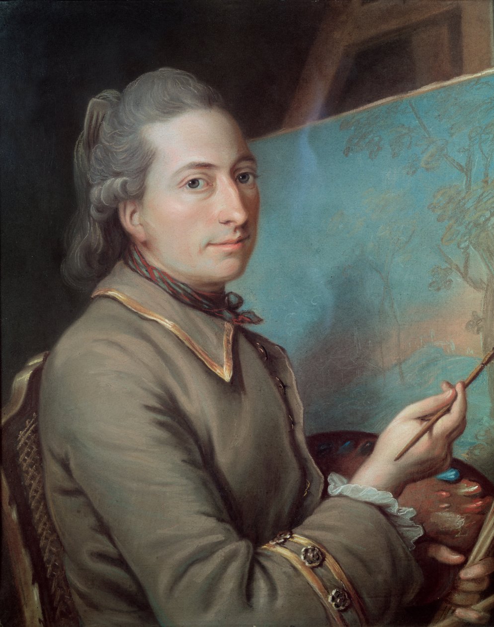 Porträt von Claude Dupin (1715-86) von French School