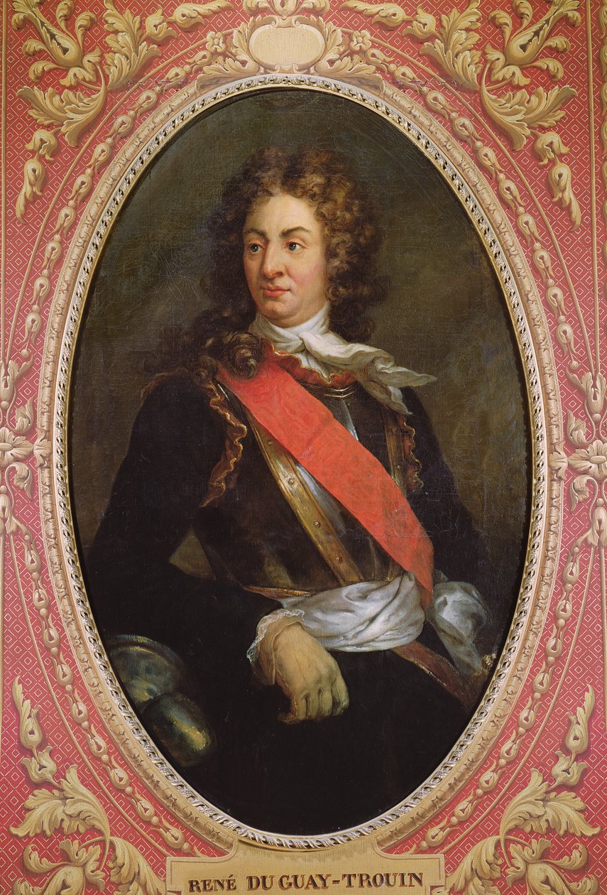Porträt von Rene Duguay-Trouin (1673-1736) 1736 von French School