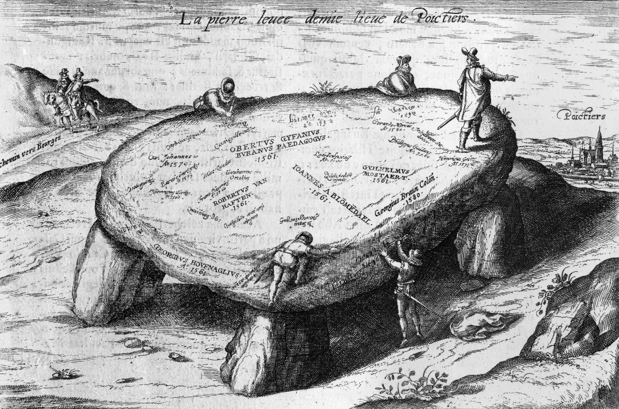Der gehobene Stein, Illustration aus 