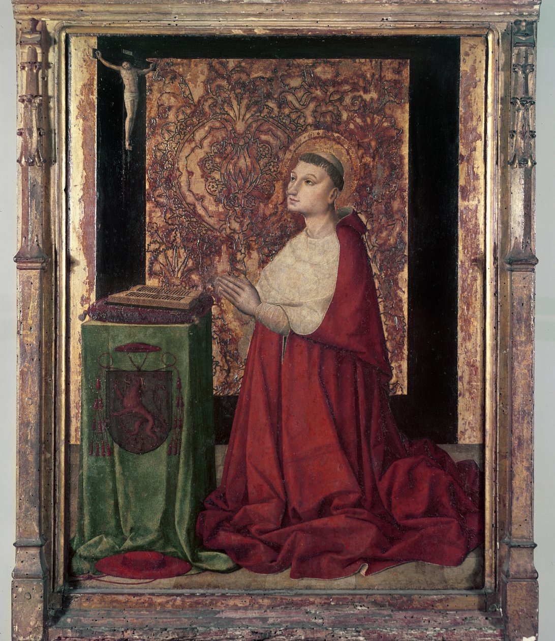 Die Vision des St. Pierre de Luxembourg, Provenzalische Schule, ca. 1470 von French School