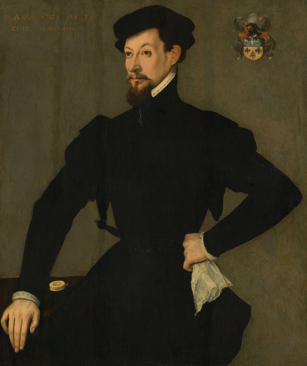 Porträt eines Mitglieds der Familie Quaratesi von French 16th Century