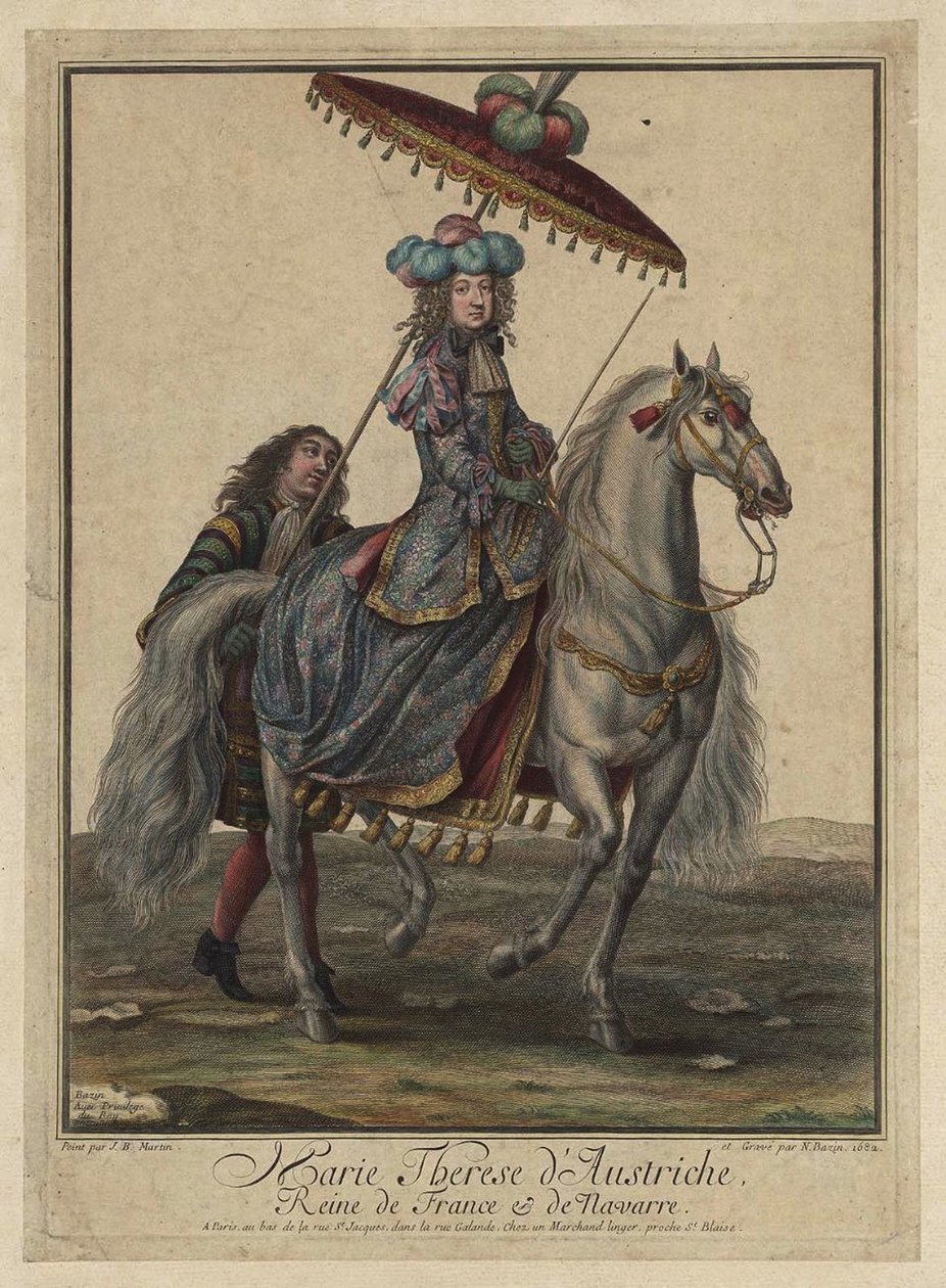 Maria Theresia von Spanien 1638-1683, Königin von Frankreich und Navarra, 1682 von French Master