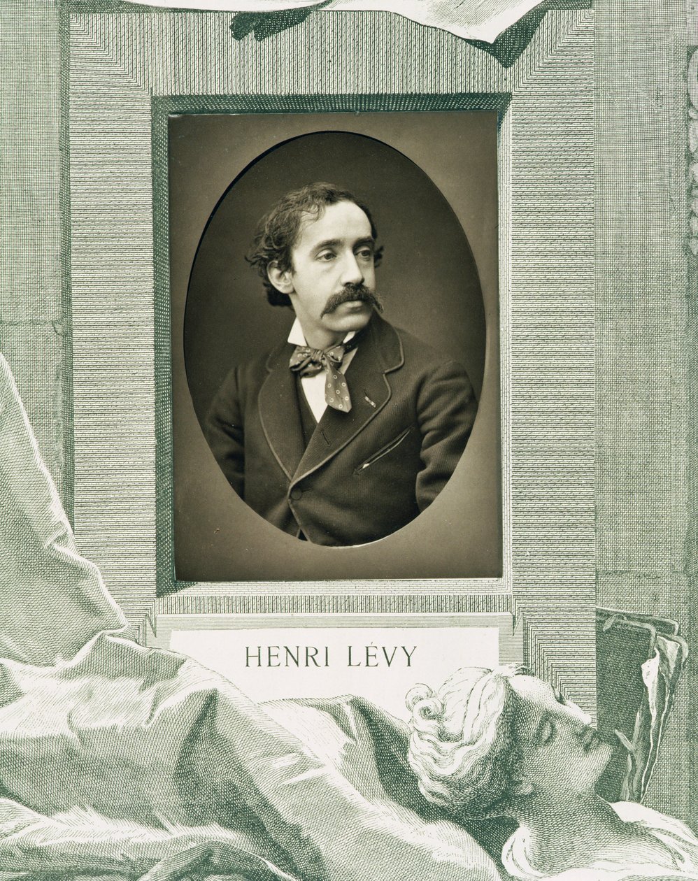 Henri Levy (1840-1904), aus Galerie Contemporaine, ca. 1874-78 von French Photographer